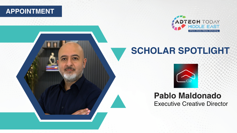 Portrait of Pablo Maldonado, newly appointed Executive Creative Director at C2 Comms