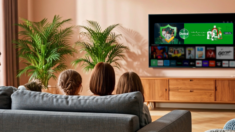 Dettol, Zenith Media and ThePubverse collaborate on a Saudi National Day CTV campaign delivering over one million impressions