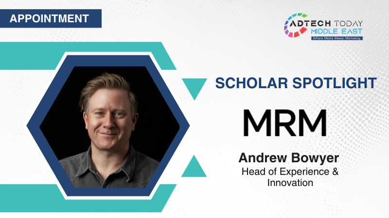 Andrew Bowyer appointed as Head of Experience and Innovation at MRM MENAT
