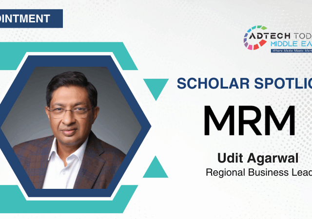 MRM MENAT Appoints Udit Agarwal As Regional Business Lead To Strengthen Enterprise Partnerships And Drive Strategic Growth