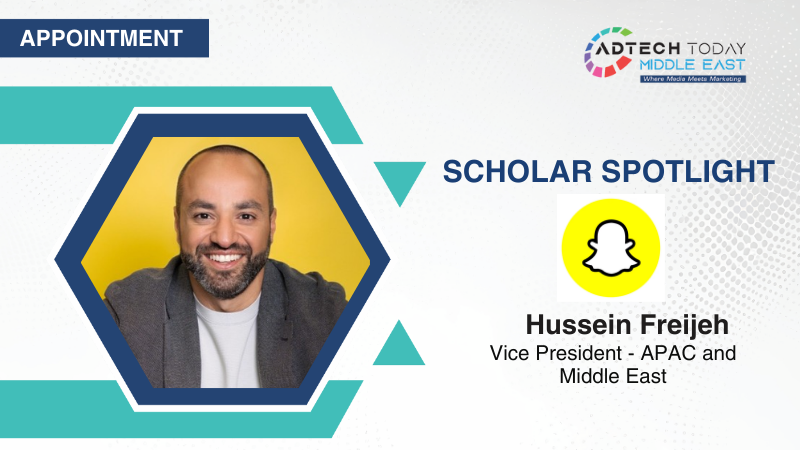 Hussein Freijeh appointed to lead Snap’s APAC and MENA regions