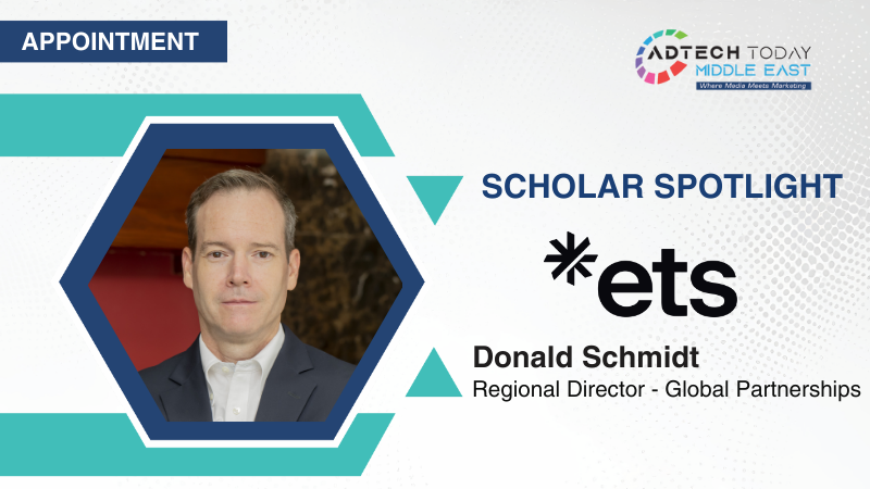 ETS Appoints Don Schmidt as Regional Director for MENA