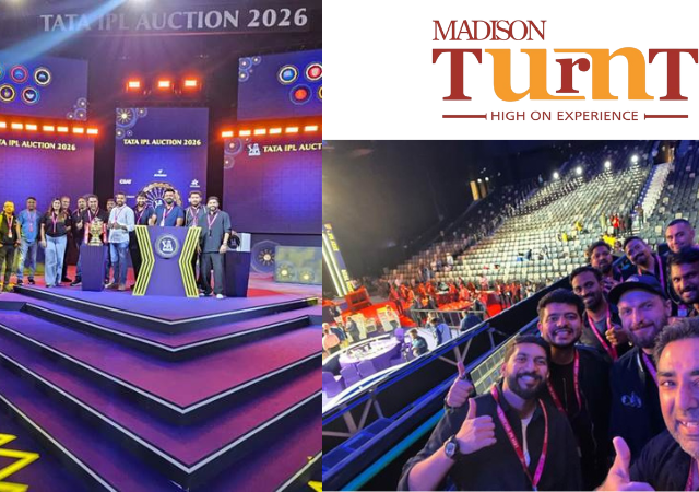 Madison Turnt Delivers End-to-end Experiential Execution For IPL Auction 2026