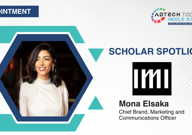 IMI Names Mona Elsaka As Chief Brand, Marketing And Communications Officer