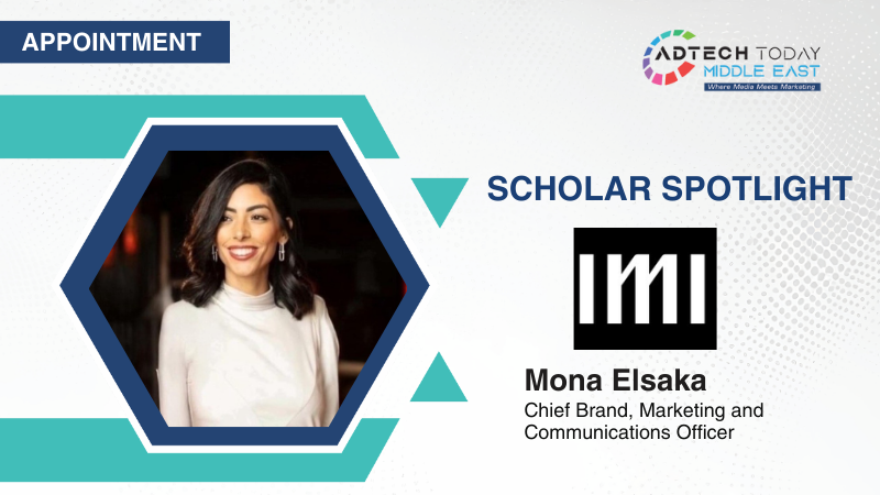IMI Appoints Mona Elsaka as Chief Brand & Marketing Officer
