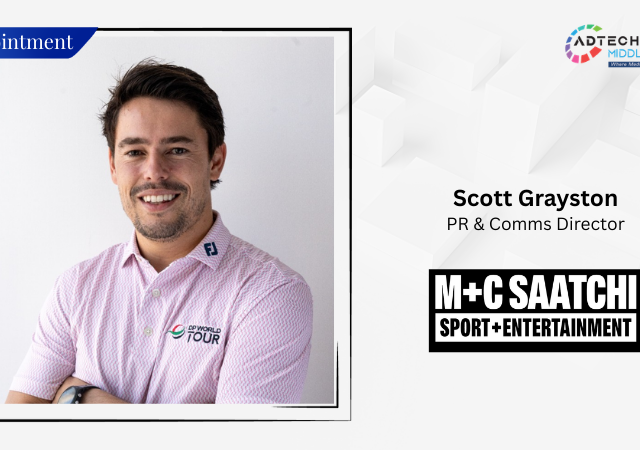 M+C Saatchi Sport & Entertainment ME Appoints Scott Grayston As PR & Comms Director