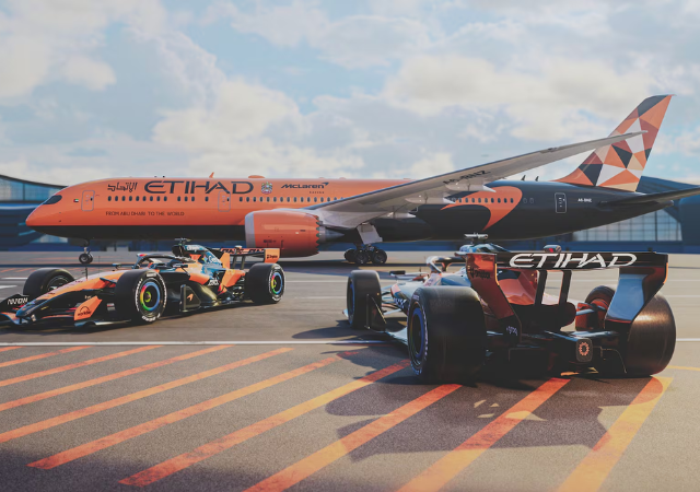 McLaren Racing Announces Etihad Airways As An Official Partner