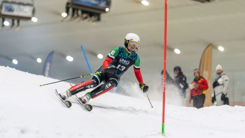 UAE’s First Male Winter Olympian Backed by MAF