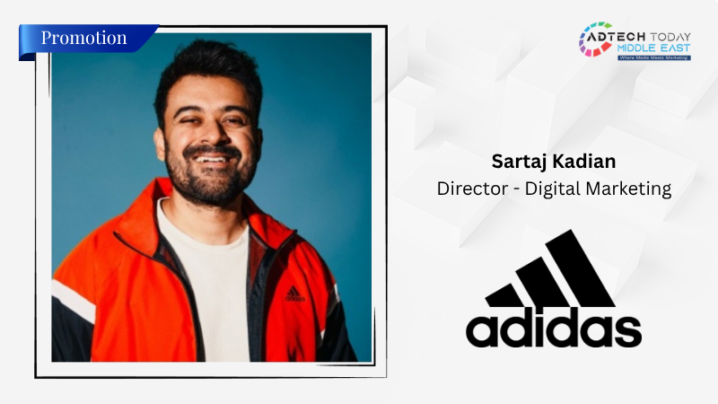 adidas Elevates Sartaj Kadian To Director – Digital Marketing