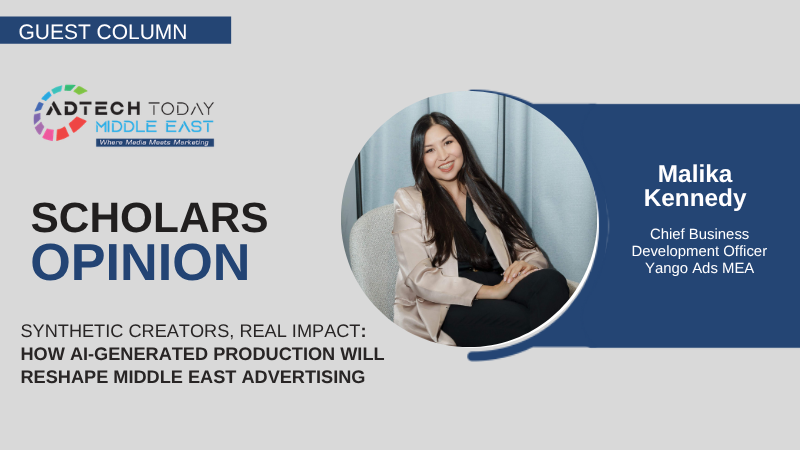 Synthetic Creators, Real Impact: How AI-Generated Production Will Reshape Middle East Advertising