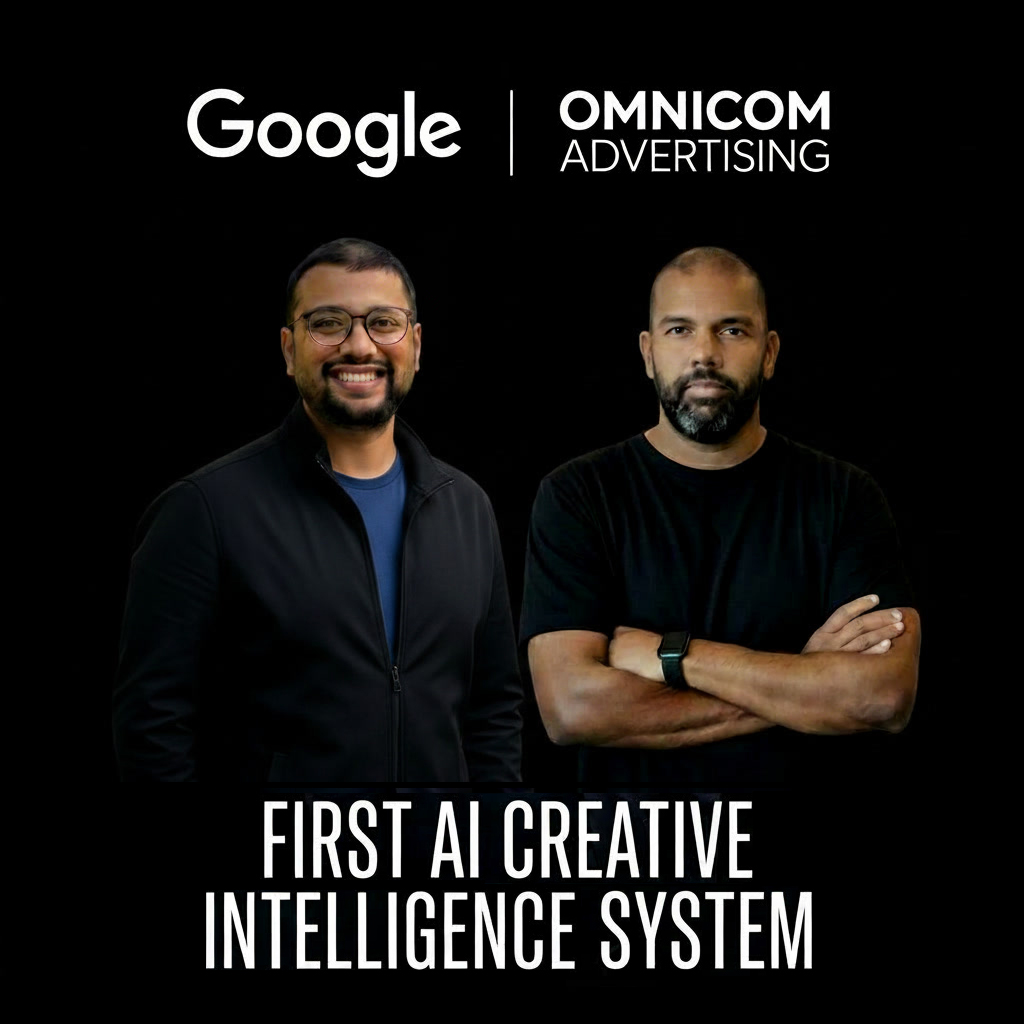 Omnicom Advertising, Google AI advertising, ABCD framework, Brave Bot AI, creative intelligence system, AI in marketing, UAE advertising industry, digital advertising innovation, YouTube ad optimization, AI creative tools, marketing technology trends, MENA advertising, performance marketing AI, creative optimization tools