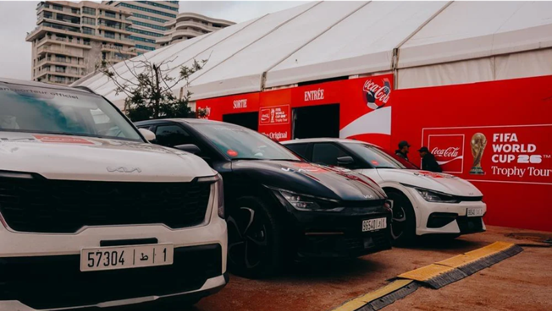Kia Middle East And Africa Joins FIFA World Cup Trophy Tour
