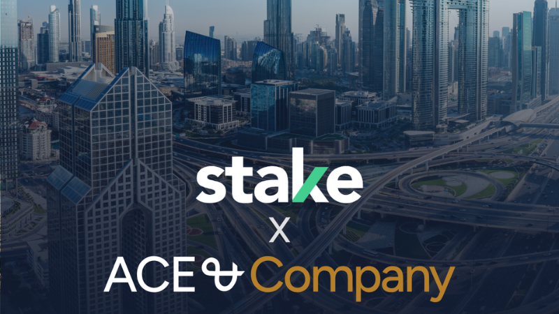 Stake Partners with ACE & Company to Develop Secondary Transfer Facility