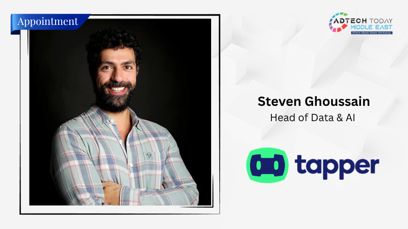 Tapper Appoints Steven Ghoussain as Head of Data & AI to Drive Regional Growth