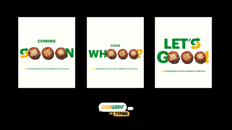 Subway’s New Campaign Uses ‘typing...’, to leave the Internet Hanging