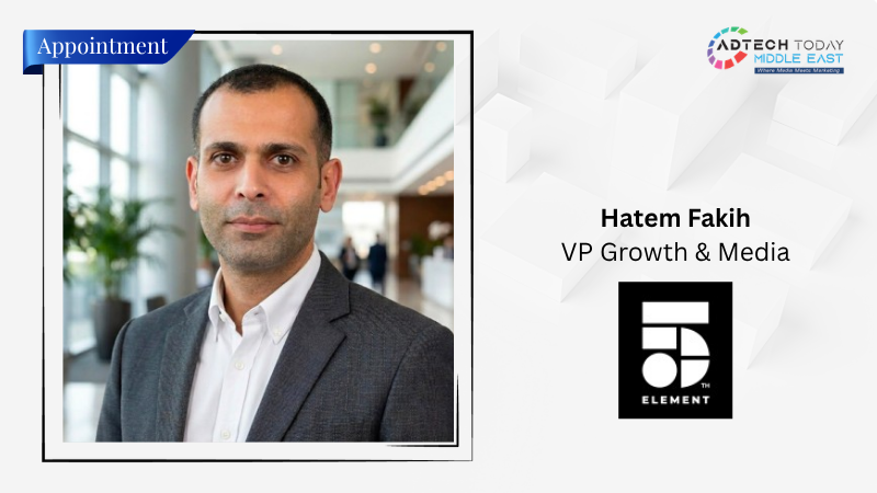 5th Element Appoints Hatem Fakih as VP Growth & Media