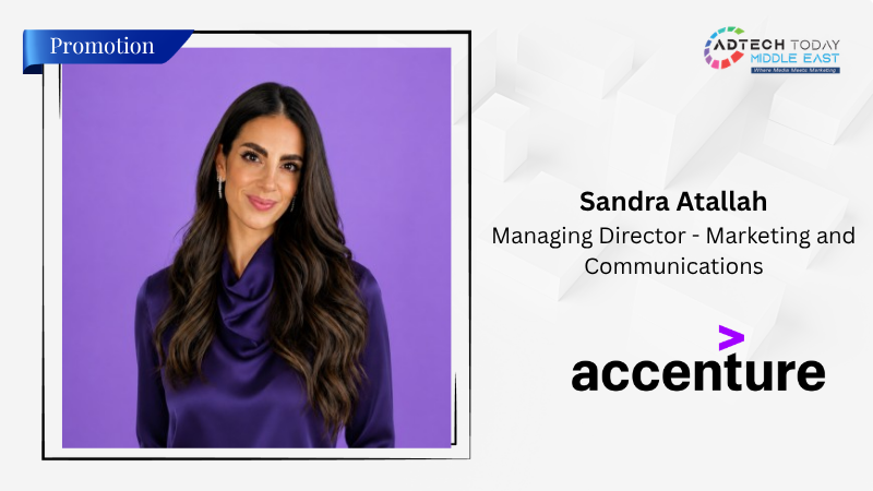 Accenture Elevates Sandra Atallah to Managing Director, Marketing and Communications for Middle East and South Africa