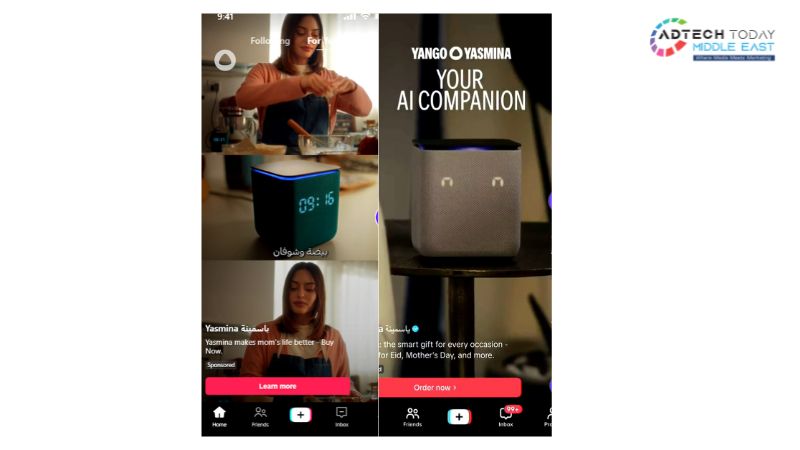 Yango Yasmina, Yango Play, Spark Foundry Middle East, TikTok, TikTok Logo Takeover, Publicis Groupe Middle East, AI Voice Assistant, UAE, Digital Advertising, Brand Campaigns