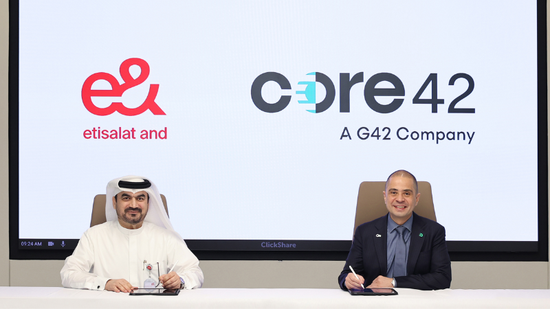 e& UAE and Core42 partner to deliver sovereign AI infrastructure at scale