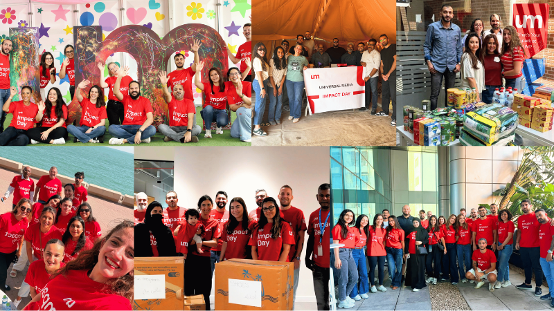 UM MENAT Gives Back Across Six Markets For Global Impact Day