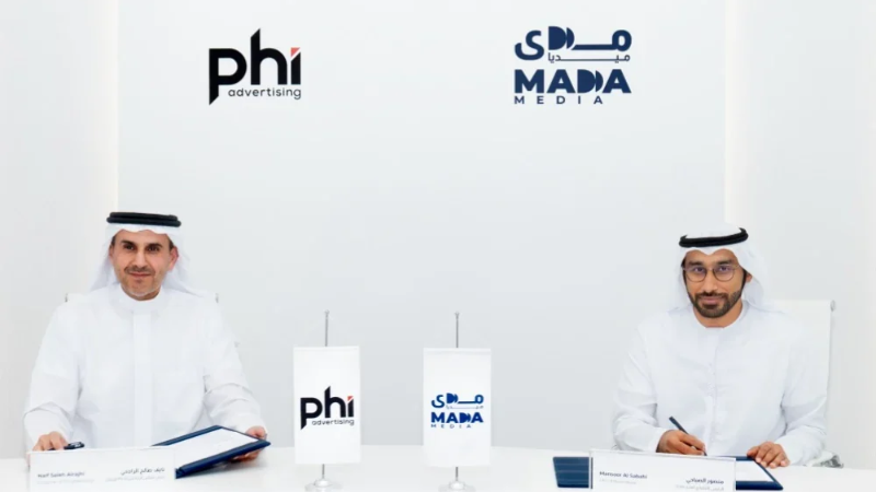 Mada Media Awards Six OOH Advertising Assets to PHI Advertising Along Dubai’s Ras Al Khor Road